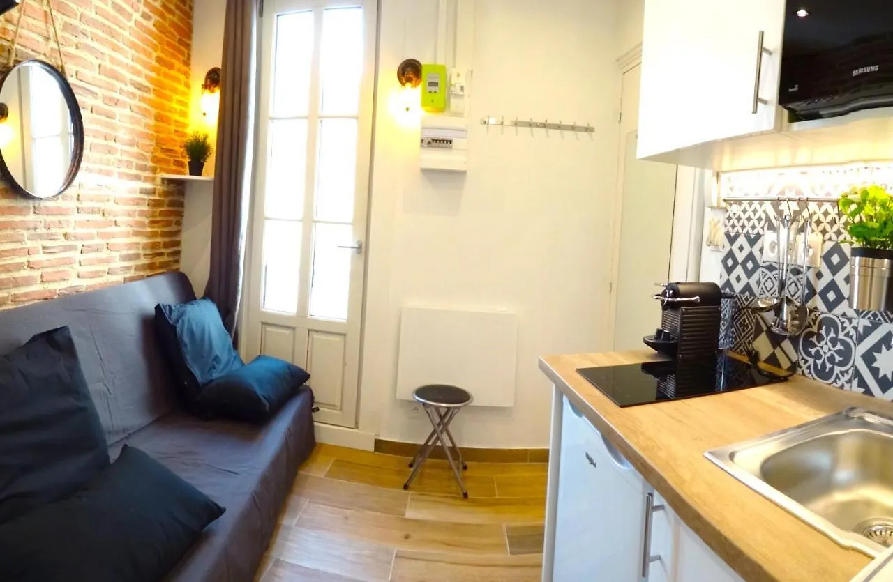★★★studio Heart Of Le Marais, Design Flat★★★ * Párizs